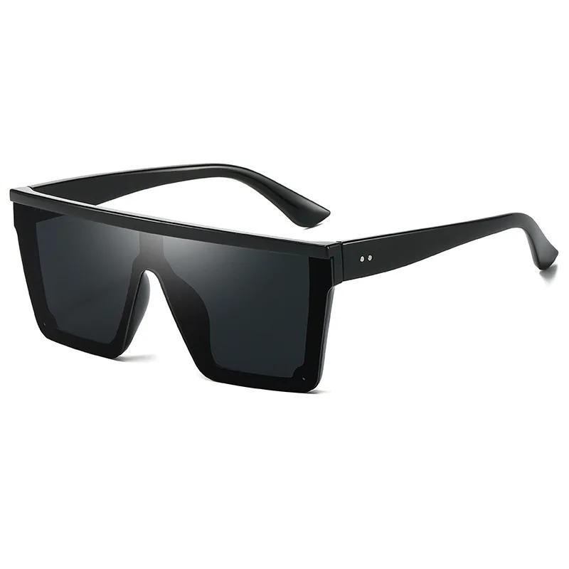New Men'S Sunglasses With A Large Frame For Outdoor Sports Driving Cycling And Sun Protection Sun Glasses Uv400 Glasses
