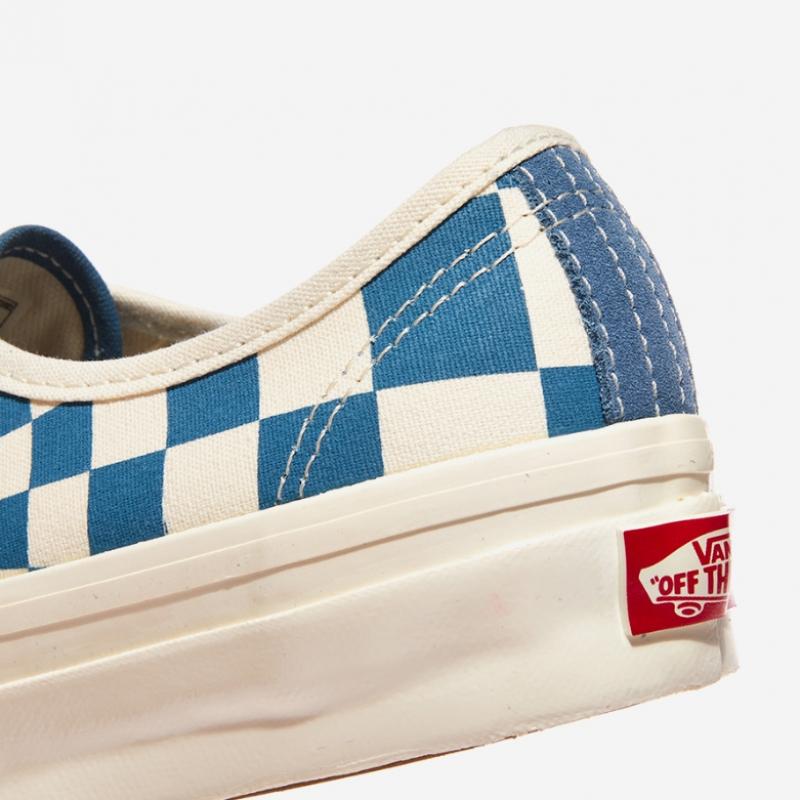 Vans Mte Authentic Reissue 44   Radial Checkerboard Classic Navy Vn000cw21p0 Radial Checkerboard Classic Navy