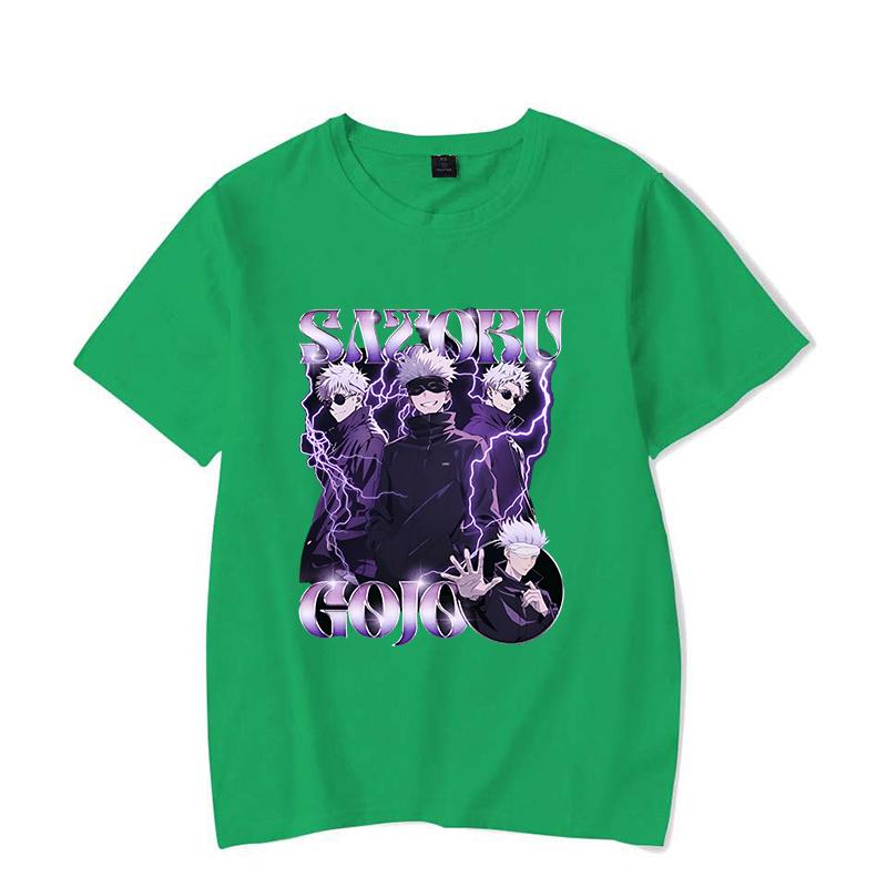 

Hot Anime Gojo Satoru T-Shirt Men Women T Shirt Cosplay Clothes Streetwear Tee Shirt Plus Size Tops 4XL