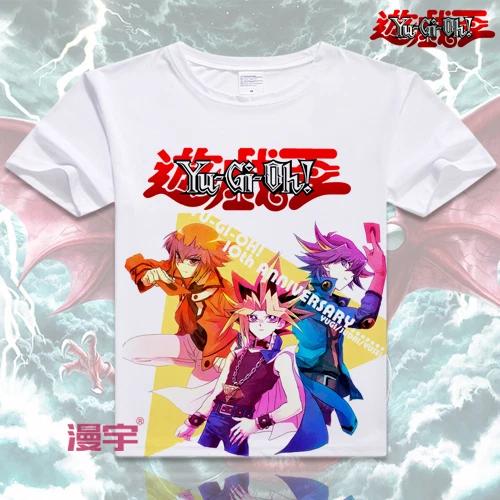 Yu-Gi-Oh! Cosplay Anime Manga T-Shirt Shirt Costumes White Polyester Unisex S