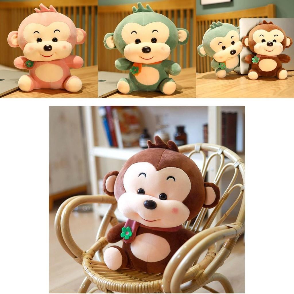 Adorable Monkey Stuff Toy Plush Doll For Girls With Soft And Cuddly Texture