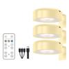 LED Light Magnetic Spotlight Rechargeable Wall Light Wireless Picture Light No Punch Reading Light Bedroom Bedside Light