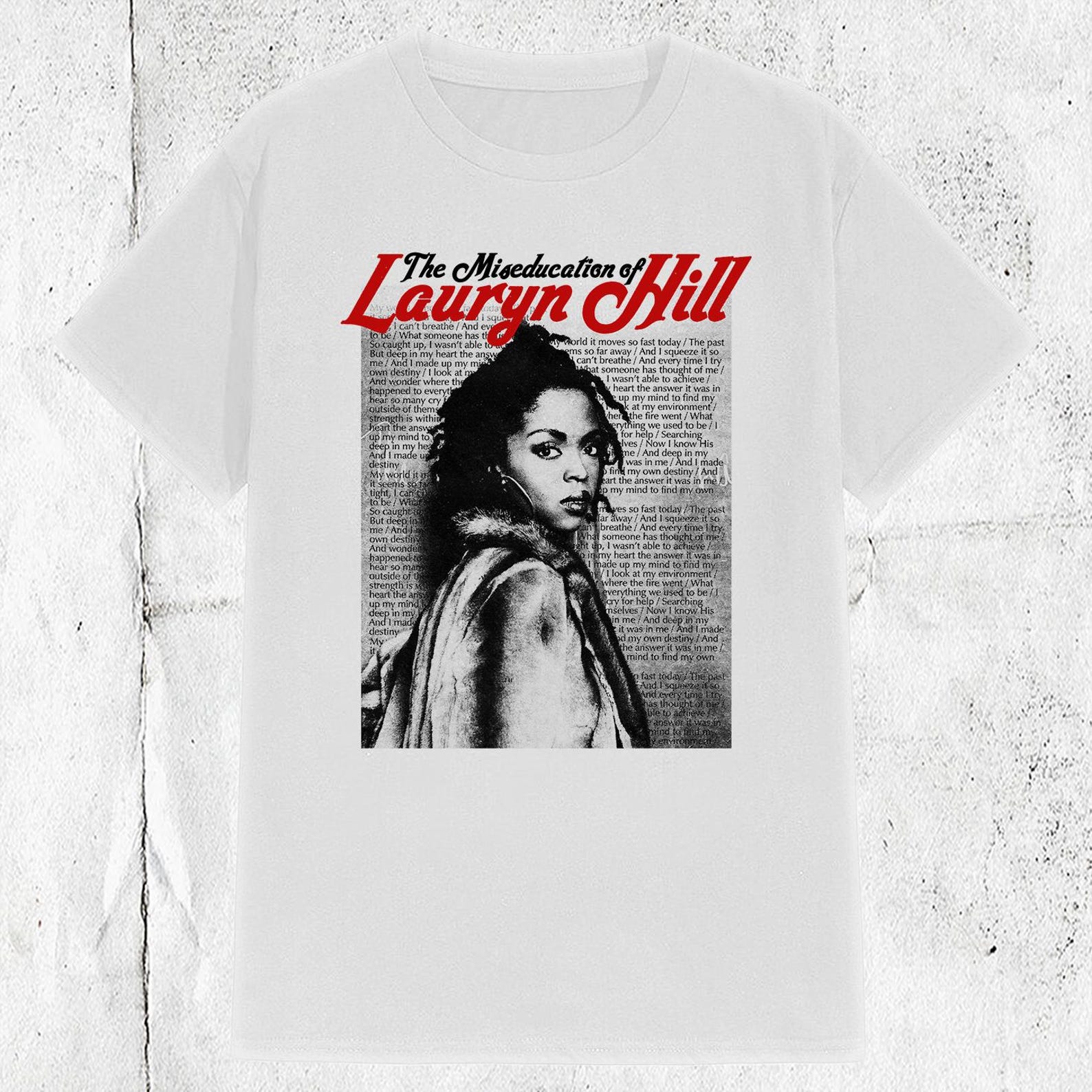 80s 90s Lauryn Hill Singer The Fugees Band T shirt 3XL