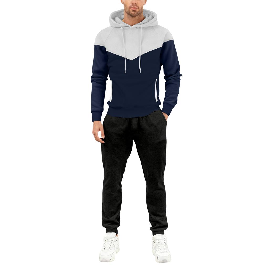 Men's Fall/Winter Hooded Sports Set