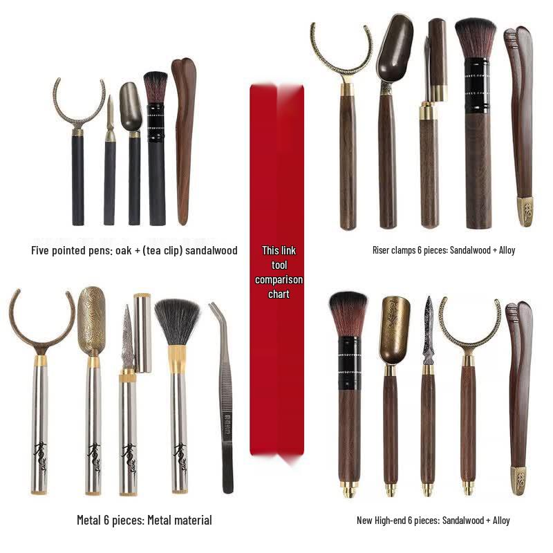 Kung Fu Tea Ceremony Six Gentlemen Tool Set