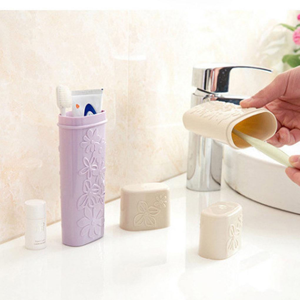 Cestovní Turistický Kryt na Zubní Kartáček Pouzdro Odolný a Vynikajícím Způsobem Zpracovaný Držák na Zubní Kartáček Pouzdro na Zubní Kartáček