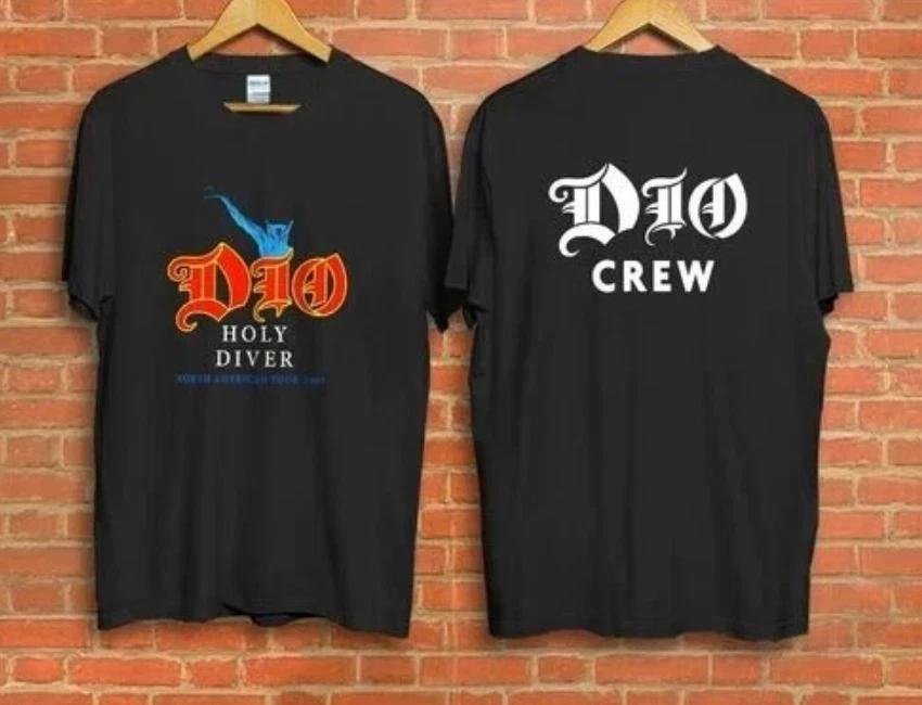 Vintage Dio Holy Diver Tour Concert New T-Shirt Gildan T-Shirt 2 Sided XL
