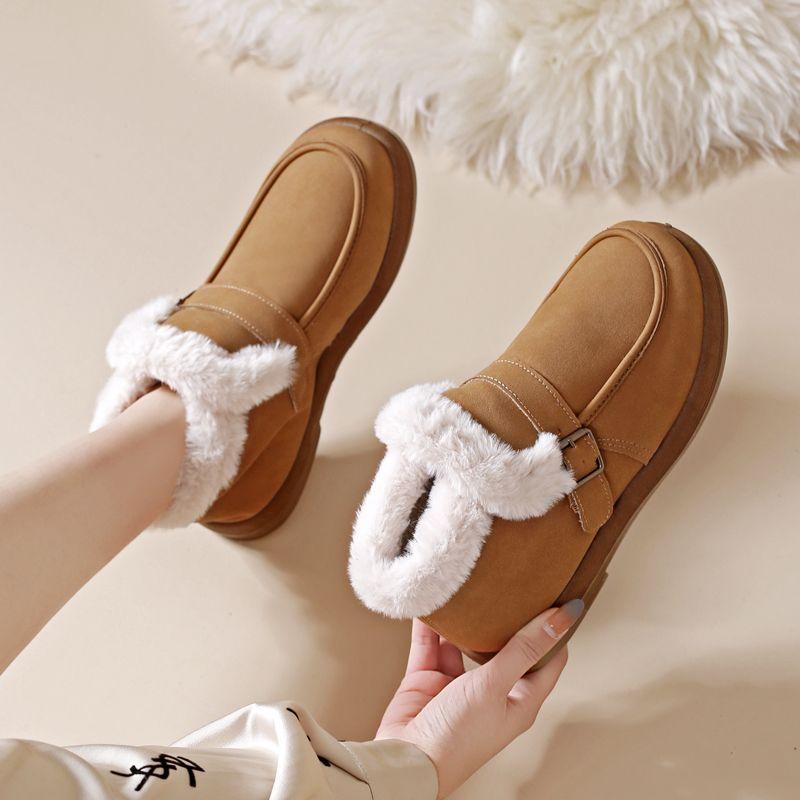 Fashion Winter Snow Boots for Women Round Toe Sports Woman Shoes on Promotion Padded Designer Luxury 2025 Ankle Novelty New in Boot Sale