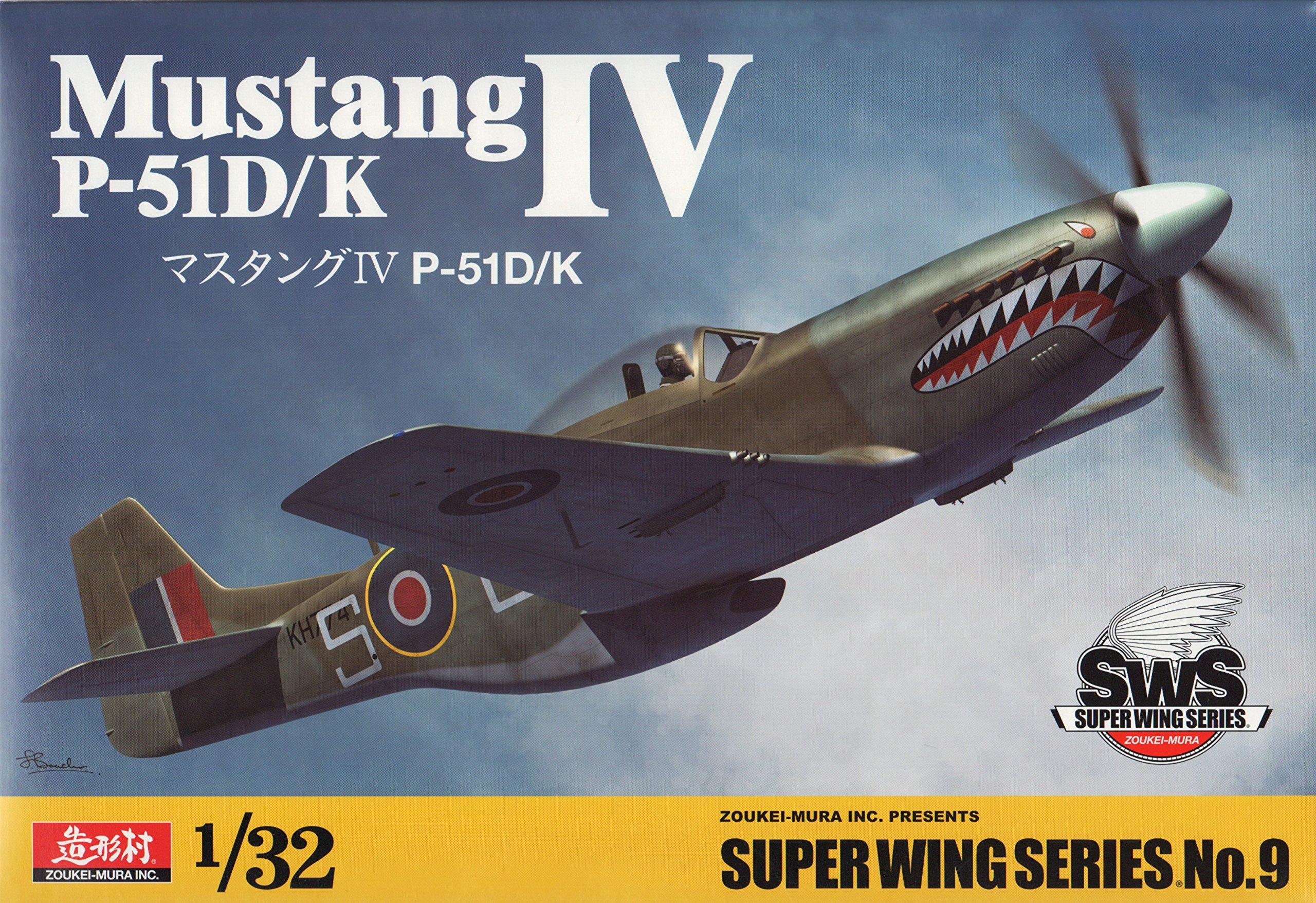 

SWS Mustang IV Injection Plastic Kit Zoukei-mura 1/32 P-51D/K