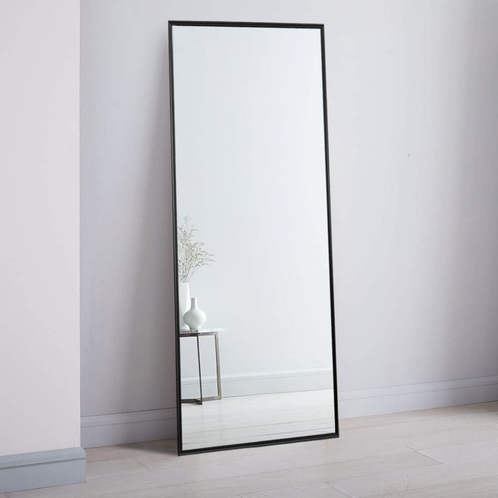 Zrcadlový dílenský stojan Hliníková slitina Nerozbitné Zrcadlo Miruo-kun v plné délce, Zrcadlo, Velké, Zrcadlo v plné délce, Nástěnné zrcadlo, Rám,