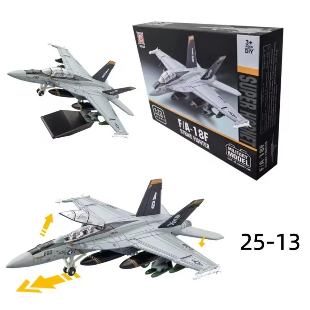 1:72 Творческая Военная Серия US F-18 Super Hornet Штурмовик Модель Истребитель Для Мальчиков Рождественские Подарки Декор Комнаты