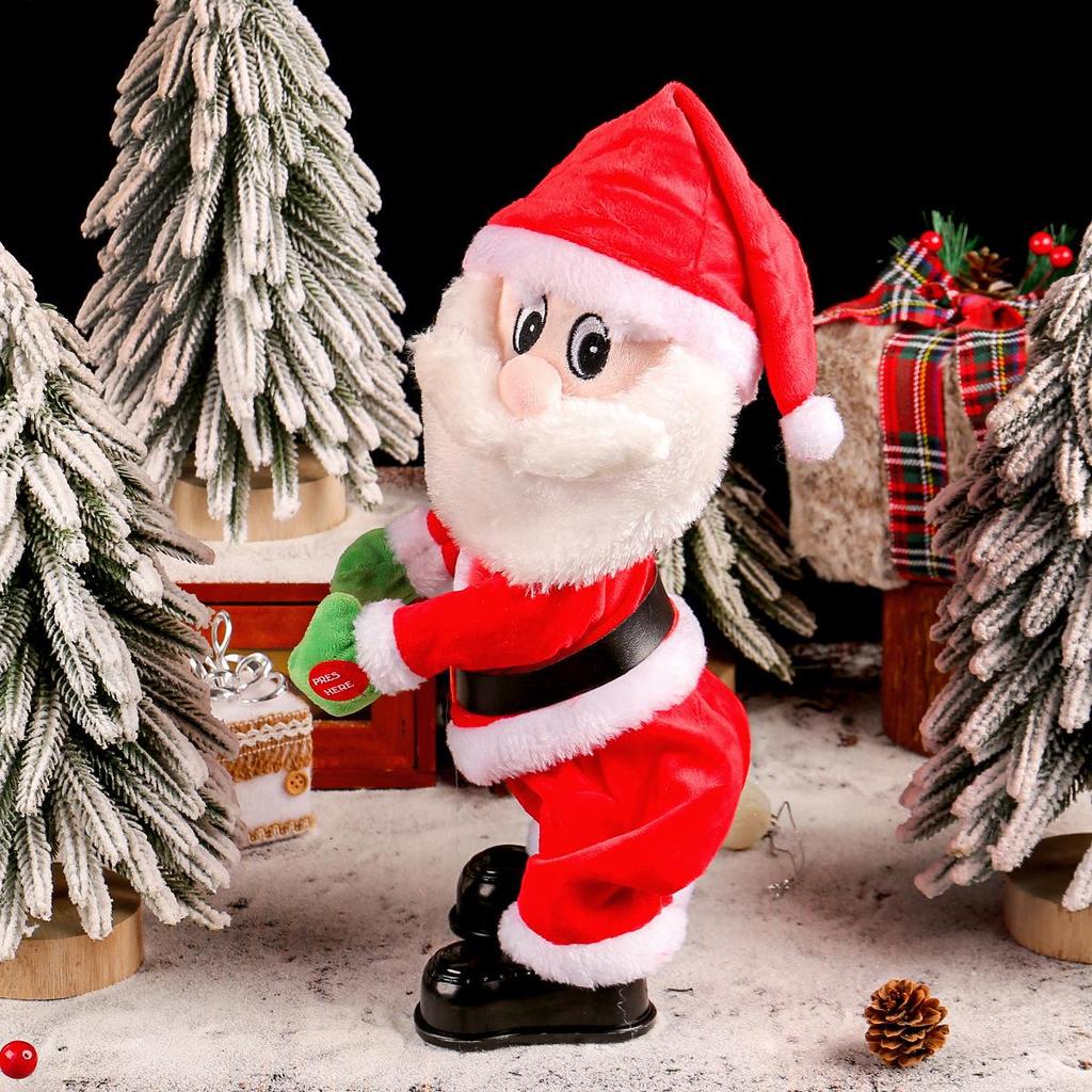 Creative Musical Wiggle Butt Santa Claus - Christmas Novelty Gift