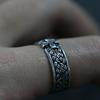 Cross Ring Men's Trendy Retro Open Adjustable Ring
