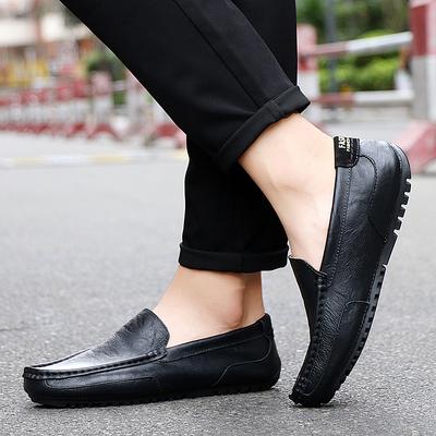 High Quality Fashion Men's Leather Shoes Casual Loafer Shoes Men's Car Driving Shoes
