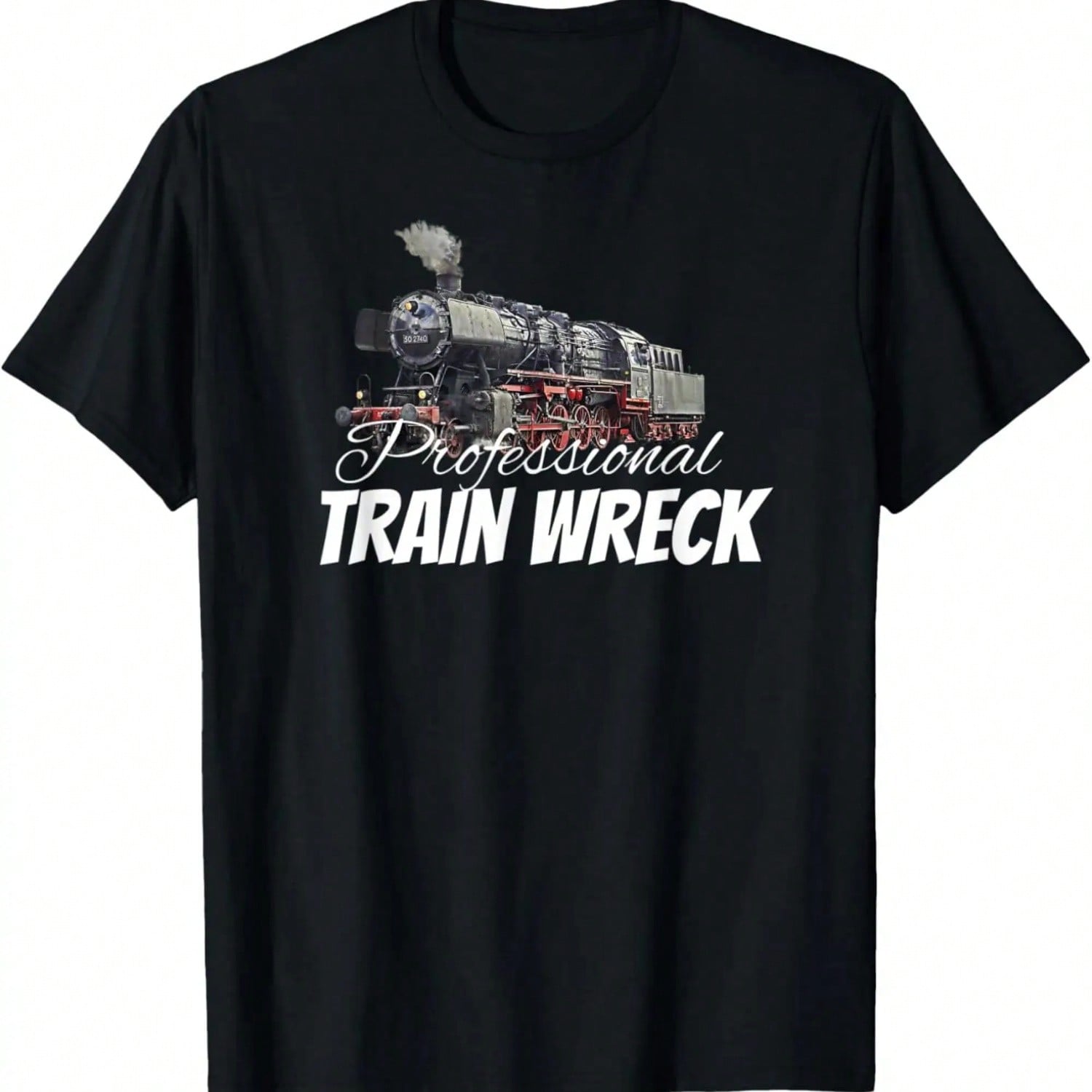 PROFESSIONAL TRAIN WRECK GRAPHIC DESIGN T-Shirt S разноцветный
