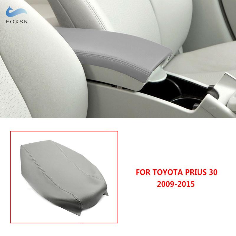For Toyota Prius 2004 2005 2006 2007 2008 2009 2010 2011 2012 2013 2014 2015 Center Console Lid Armrest Box Cover Protect Trim