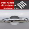 For Toyota Camry 70 XV70 2018~2026 Hybrid Car Door Handle Scratch-proof Protect Cover Door Lock Shock-absorbing Cushion Trim Pad