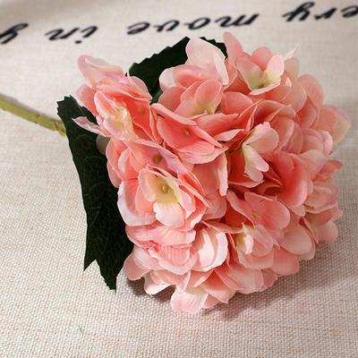 3D Long Branches Artificial Hydrangea Flowers Arrangement 47cm Fake Flower Fake Plants Fake Peony Wedding Decor