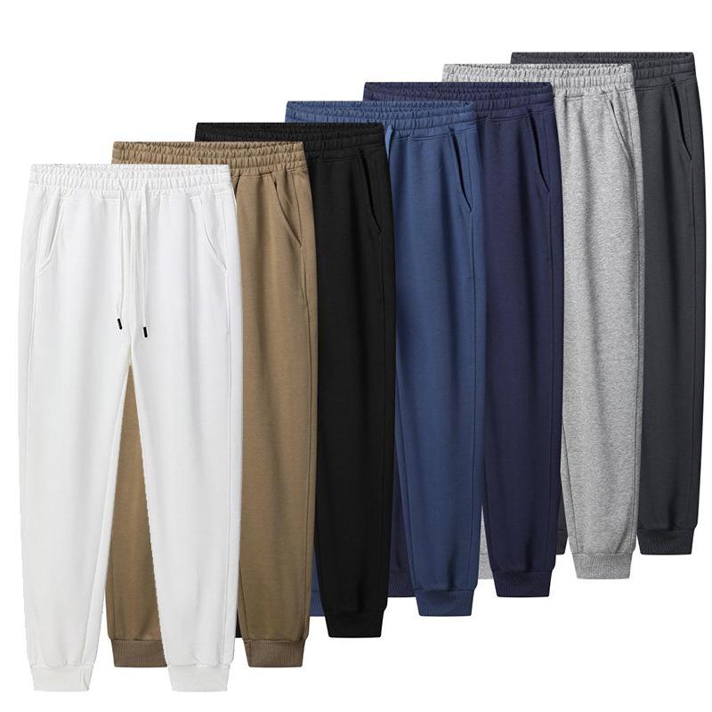 Men's Leggings, Fashion Sweatpants, Sports Running Pants, Soft Lace-up Casual Trousers