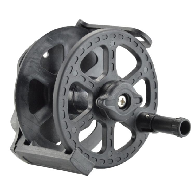 Smooth Sliding Fishing Line Wheel Foldable Handle Spearfishing Reels Underwater Wood Speargun Reels Fishing Supplies 1