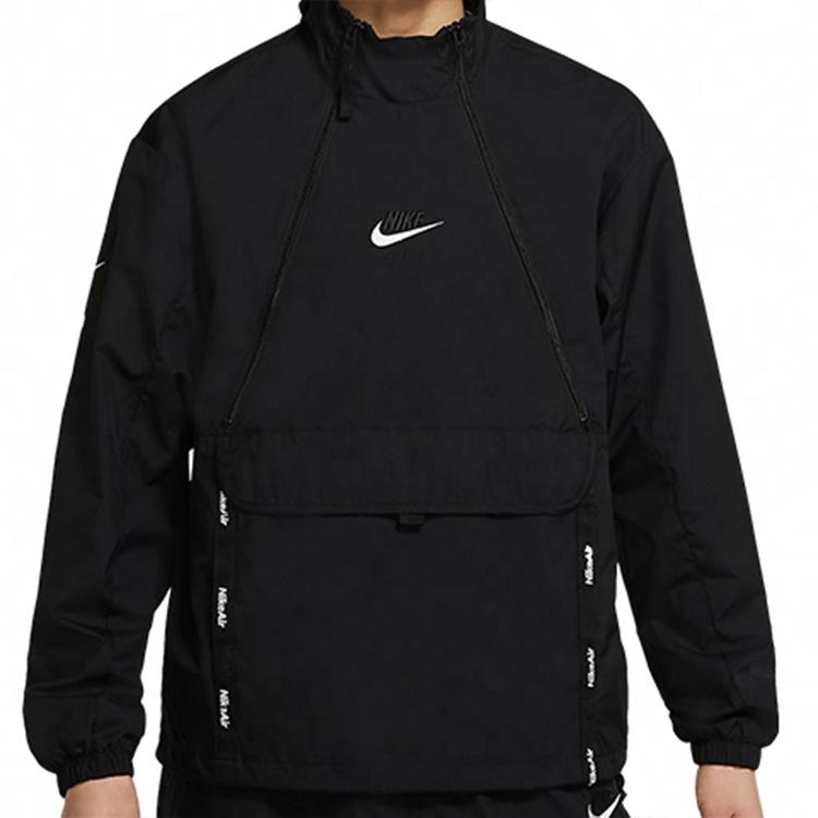 Nike Air Athleisure Casual Sports Jacket Black Men's CU4119-010