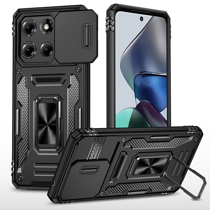 For MotoGStylus, The Anti-fall Bracket Phone Case Is Two-in-one Anti-fingerprint