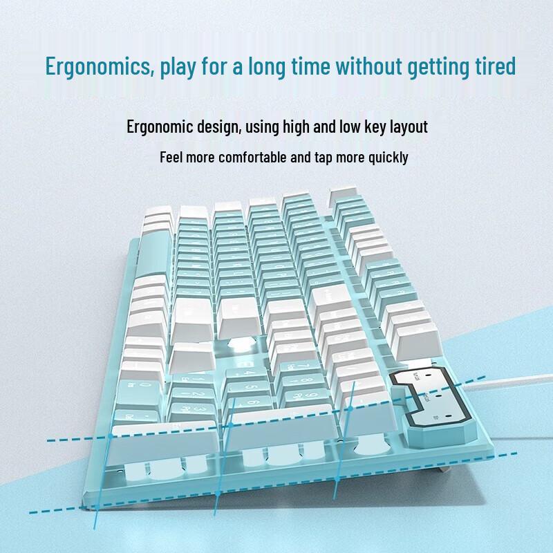 EWEADN GX Series Wired Gaming Keyboard and Mouse Combo