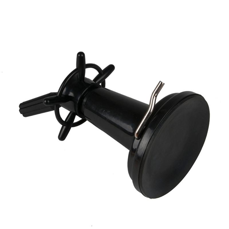 Toolless Installation Suction Cup Wig Stand Base ABS Universal for Hairdresser Practice Braiding Styling
