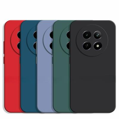 For Realme 12 5G Case Realme 12 Plus 12 Pro Plus 5G Cover TPU Shockproof Liquid Silicone Phone Cover For Realme 12 5G