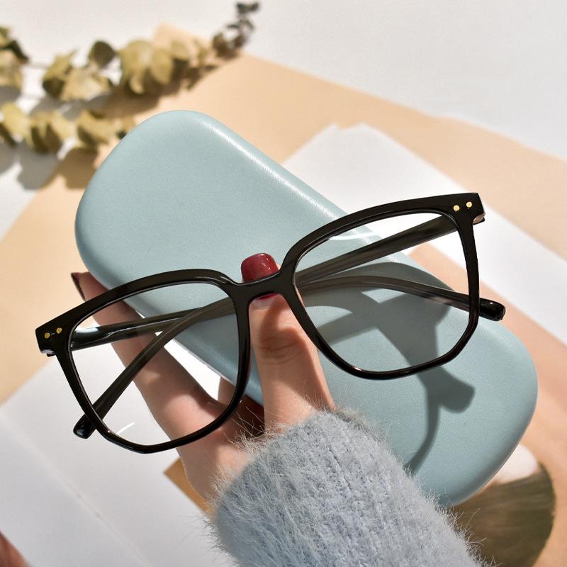 Ladies Fashion Minus Diopter Glasses Trendy Anti-Blue Lamp Computer Eyewear Unisex Near Sight Eyeglasse Fashion Plain Spectacle