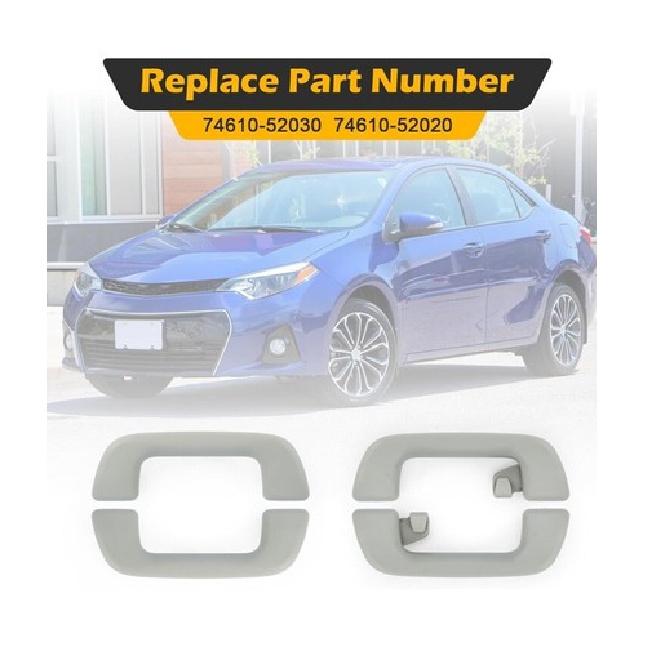 4x Inner Roof Ceiling Pull Front Handle Grab Set For Toyota Corolla Prius Noah