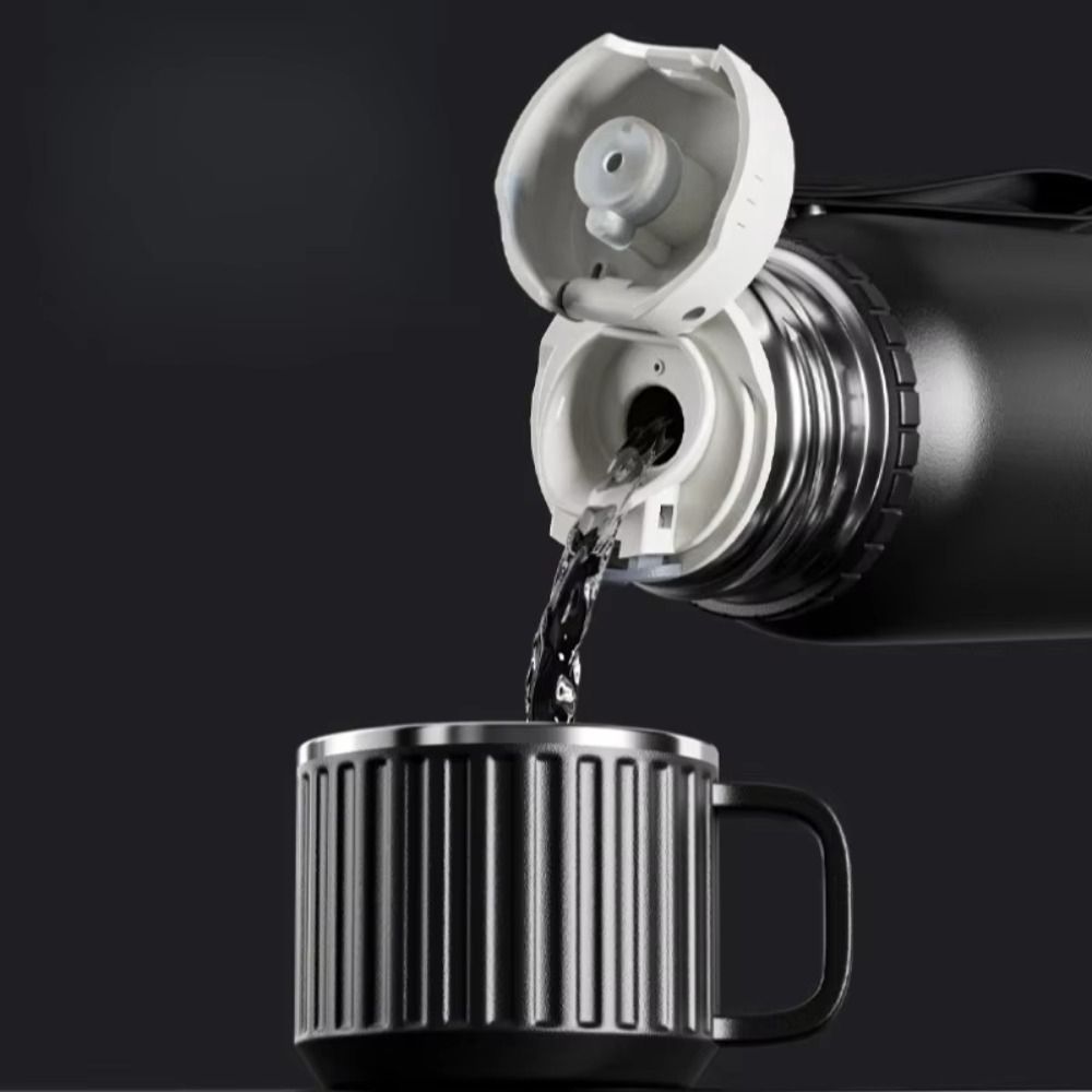 with Tea Filter Thermos Water Bottle 600/800/1000ML Thermos Tumbler Insulated Bottles  for Outdoor