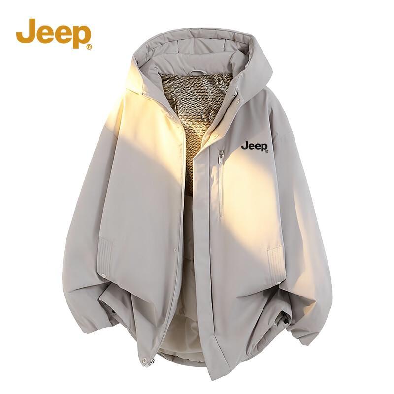 

JEEP Men s Hooded Winter Padded Parka M