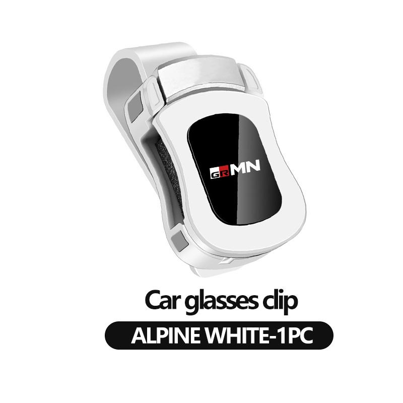 Car Interior Sun Visor Eyeglasses Holder Sunglasses Clip For Toyota chr Corolla Camry rav4 Yaris GR prius avensis