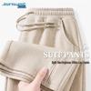 Jeanswest Women's High-Waisted Wide-Leg Slit Trousers