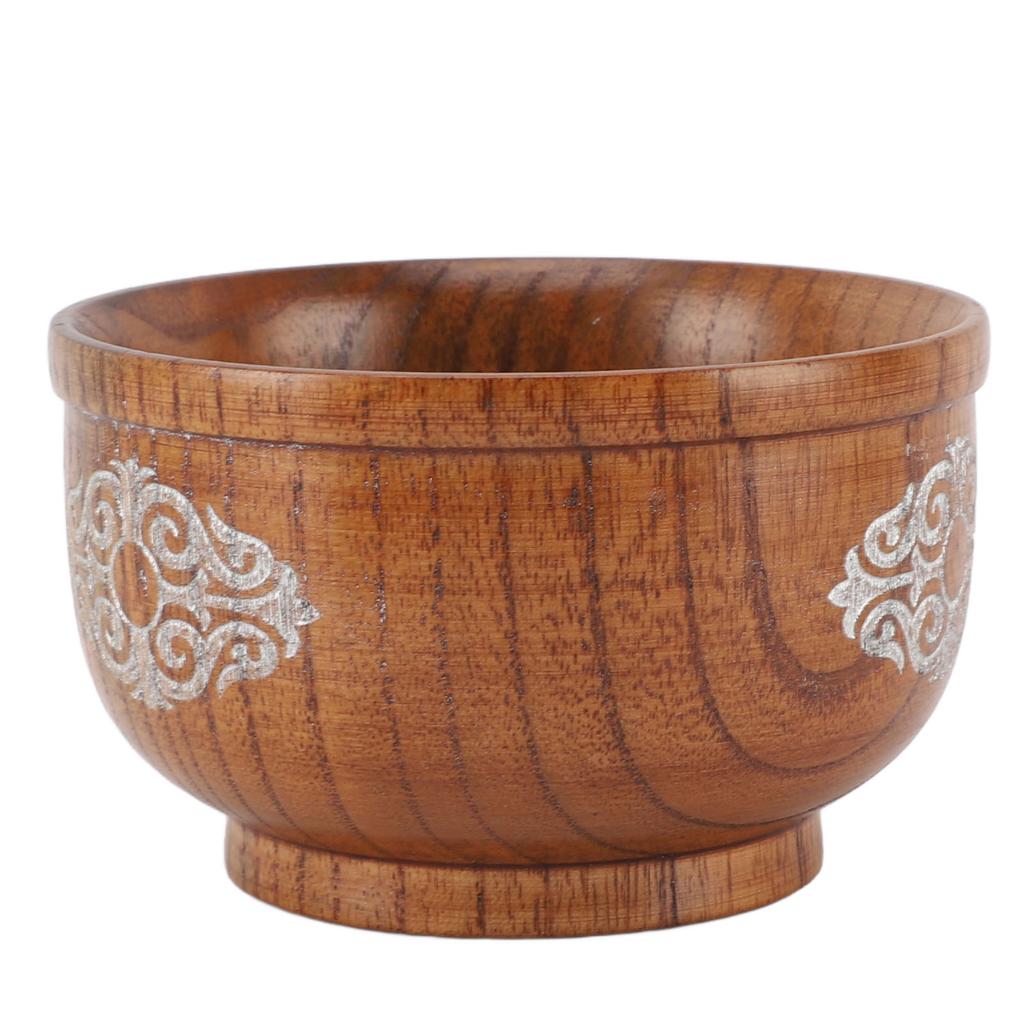 Bol lemn Jujuba acru   Anti-opărire   Bol de orez pentru mâncare ceai cu lapte supă