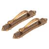 2pcs Barn Door Handle Heavy Duty Bronze Surface Mounted Sliding Wooden Door Handles for Gate