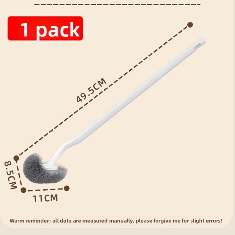 Extended and Thickened Toilet Brush for The Toilet