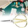 Stainless Steel Embroidery Sewing Scissors Assorted Types Tailor Scissor Dragon Phoenix Pattern Cutter for Household Cloth Dressmaker Paper(7.5inch)