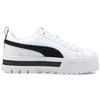 Puma Mayze Leather White Black Women 381983-01