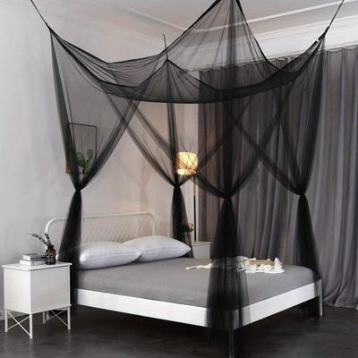 1pc Mosquito Net Romantic Four-door Bed Canopies For Bedroom Dorm Room Home Decor