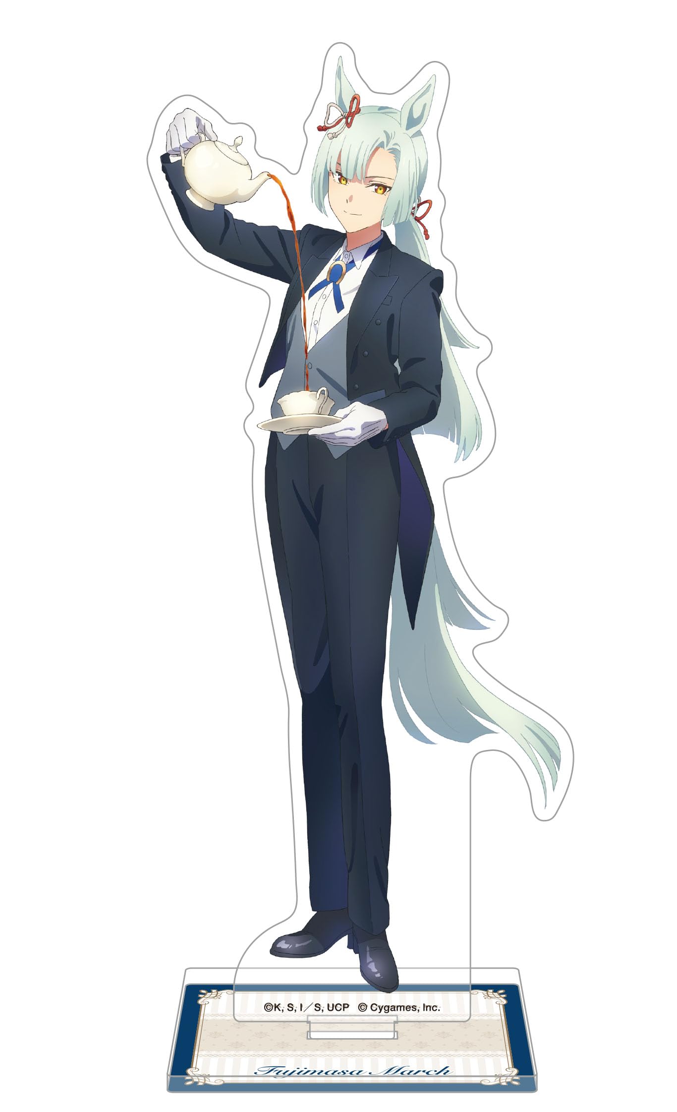 

Аниме Мусуме Золушка Фудзимаса Марки Акриловая Стойка в Академию Тренировочного Центра Святого Копыта Горничная «Ума Грэй» ~Приветственный Фестиваль! Кафе~