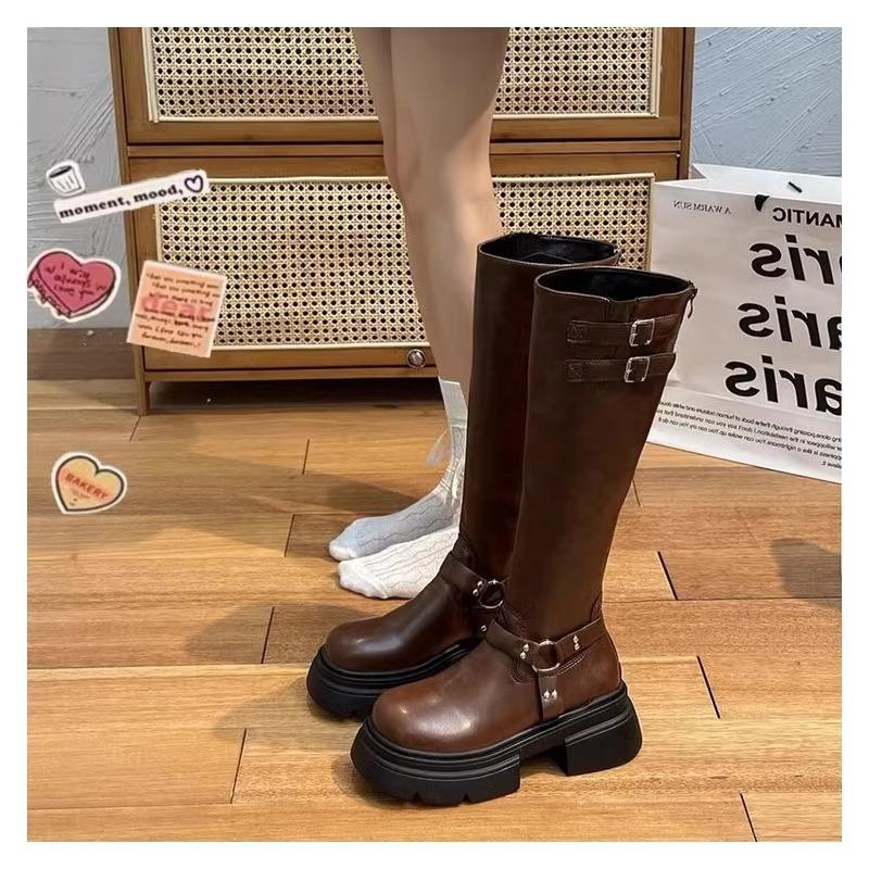 

Но ботфорты детские сапоги осень новые ретро платформа вестерн рыцарские сапоги облегающие ковбойские сапоги 40