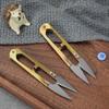 Sewing Tool Fish Line Scissors Fishing Scissor Fishing Line Cutter Gear Scissors U-shaped Scissor