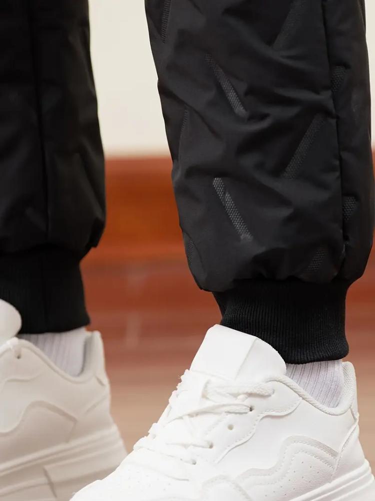 Dámské vysoce kvalitní větruodolné termální jogger kalhoty s fleecovou podšívkou, kapsami na zip a nastavitelnou stahovací šňůrkou v pase, ležérní kalhoty, outdoorové běžecké kalhoty