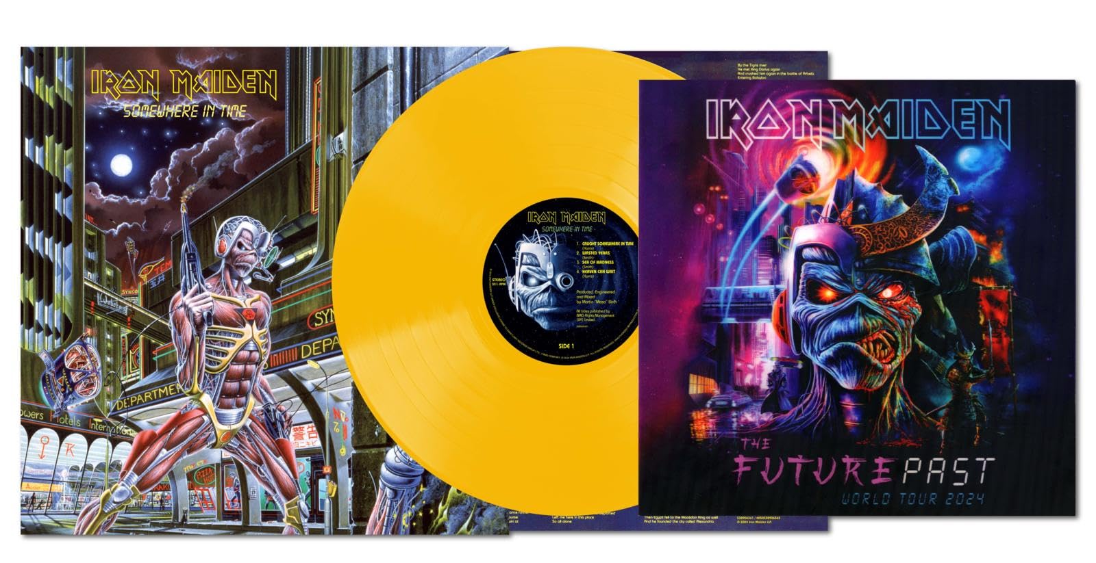 

SOMEWHERE IN TIME EDITION YELLOW VINYL WITH TOUR [LIMITED LENTICULAR] [Аналоговий]