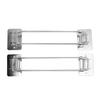 RV Shower Corner Storage Bar 195 to 345mm Adjustable Stainless Steel Rod for Corner Shelves In Camping Vehicle Trailer