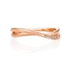 Canal Diamond Ring In 10K Pink Gold Size 151336143112 4℃ (PG), 9,