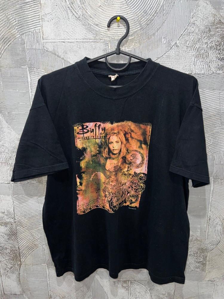 

Buffy The Vampire Slayer Rare Black Tee For Men Women Cotton Shirt MI315 Unisex T-Shirt XXXL