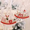 Christmas Decorations Rocking Horse Christmas Letter Cards Can Be Hung on The Door To Display A Gift